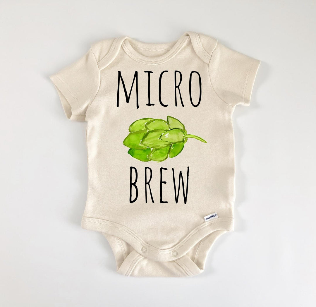 Beer Ipa Brew Hops - Baby Boy Girl Clothes Infant Bodysuit Funny Cute Newborn