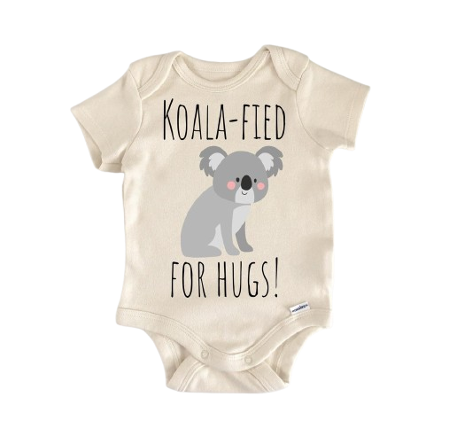 Koala Bear Animal - Ropa para bebé niño niña Body para bebé Divertido Lindo Recién Nacido 