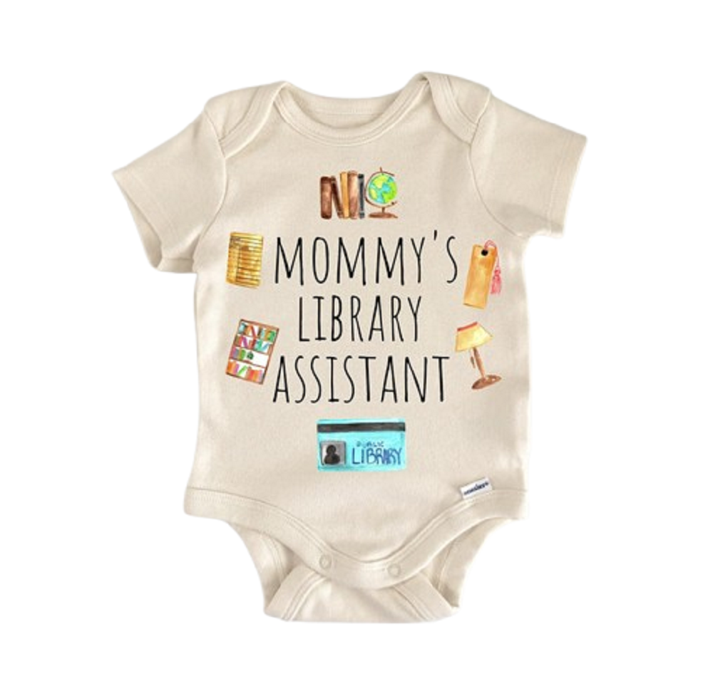 Librarian Library School - Baby Boy Girl Clothes Infant Bodysuit Funny Cute Newborn