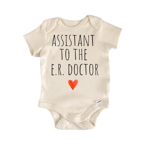 E.r. Er Doctor Nurse - Baby Boy Girl Clothes Infant Bodysuit Funny Cute Newborn