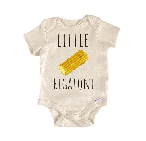 Italian Italy Pasta - Baby Boy Girl Clothes Infant Bodysuit Funny Cute Newborn