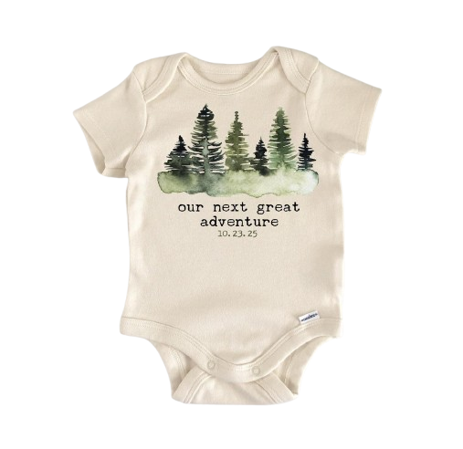 Aventure Travel - Baby Boy Girl Clothes Infant Bodysuit Funny Cute Newborn