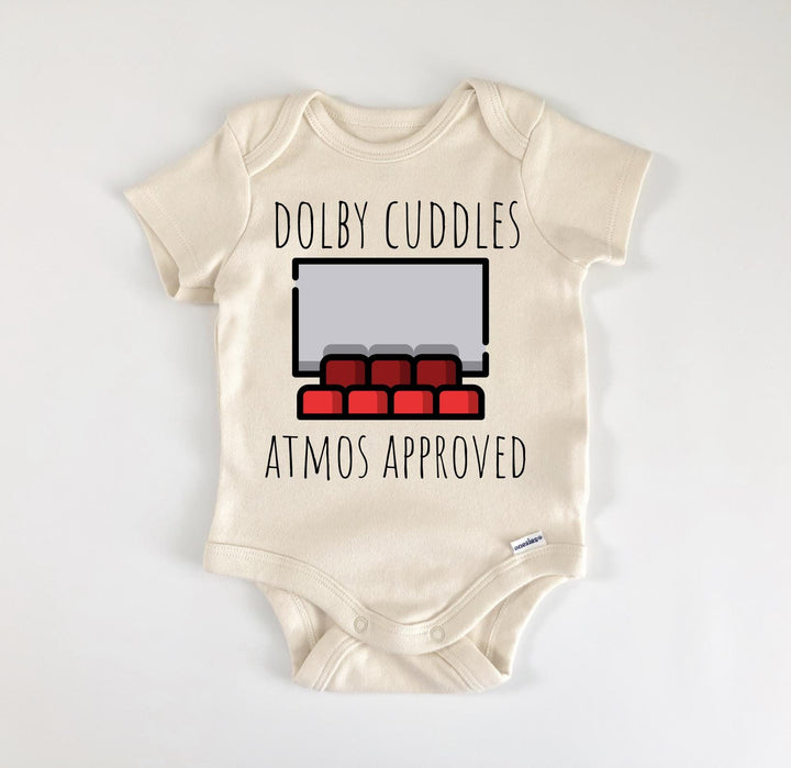 Home Theater Movie - Baby Boy Girl Clothes Infant Bodysuit Funny Cute