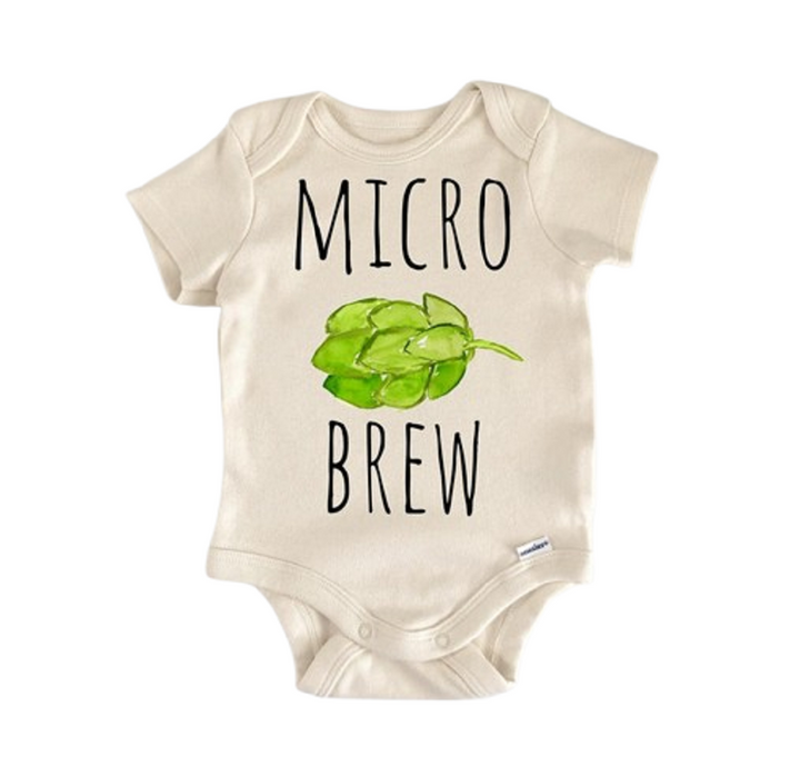 Beer Ipa Brew Hops - Baby Boy Girl Clothes Infant Bodysuit Funny Cute Newborn