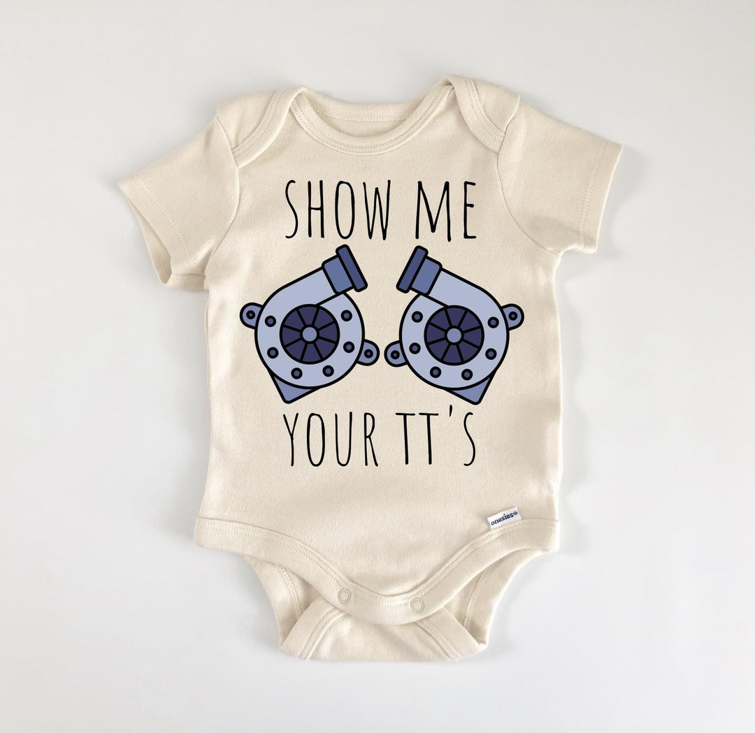 Twin Turbo Drag Racing - Baby Boy Girl Clothes Infant Bodysuit Funny Cute