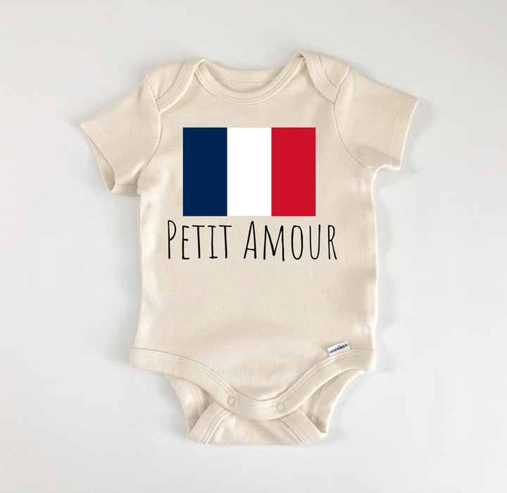 French France - Baby Boy Girl Clothes Infant Bodysuit Funny Cute Newborn