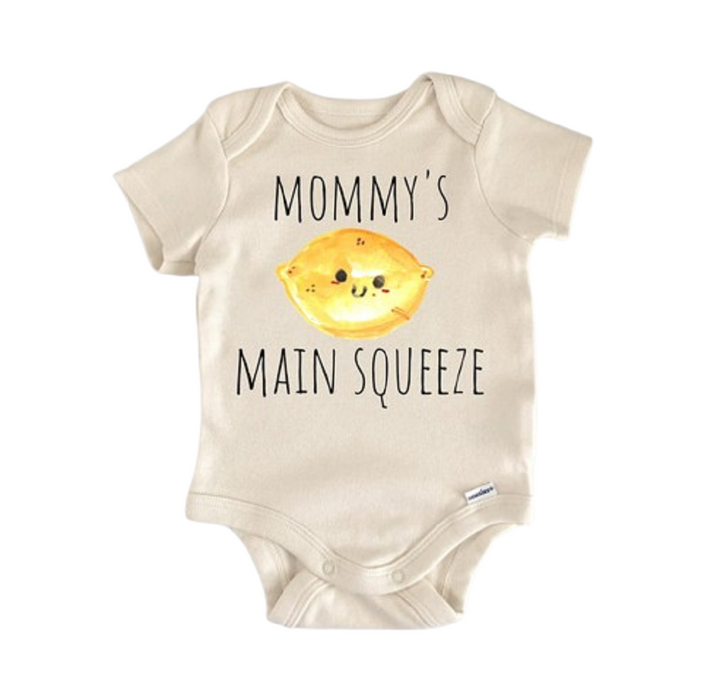 Main Sweeze Lemon Fruit - Ropa para bebé niño niña Body para bebé Divertido Lindo Recién Nacido 