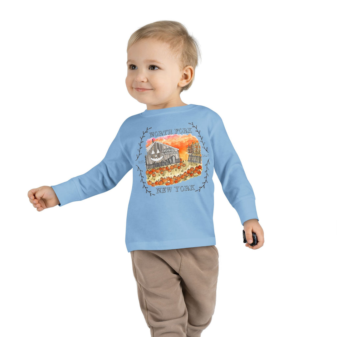 Krupski North Fork Toddler Long Sleeve Tee