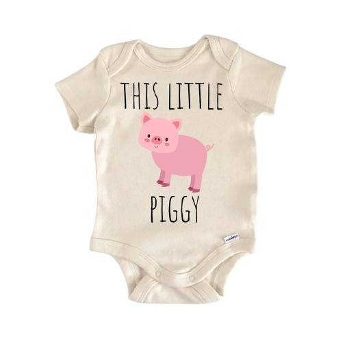 Pig Bacon Farm Ham - Baby Boy Girl Clothes Infant Bodysuit Funny Cute Newborn