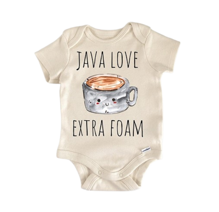 Coffee Latte Caffeine - Baby Boy Girl Clothes Infant Bodysuit Funny Cute Newborn