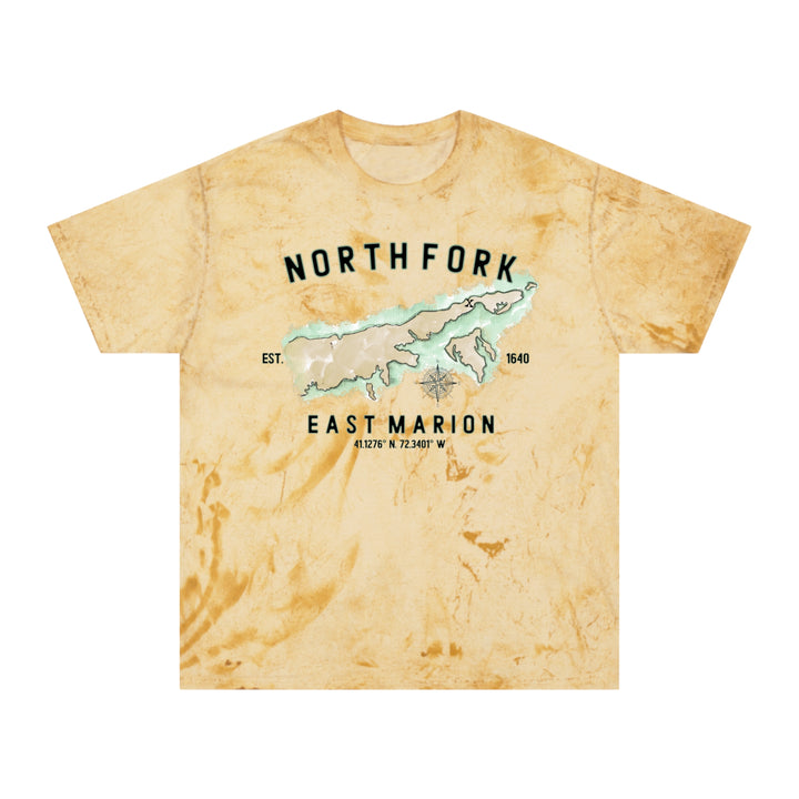 East Marion North Fork Hamlet NOFO Vibes® Comfort Colors® Color Blast T-Shirt