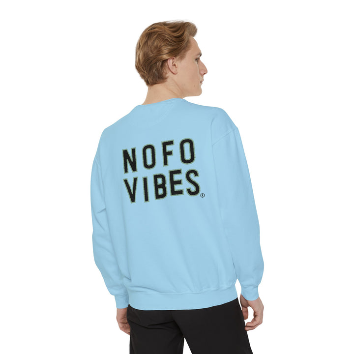 Long Island North Fork Hamlet NOFO Vibes® Unisex Garment-Dyed Sweatshirt