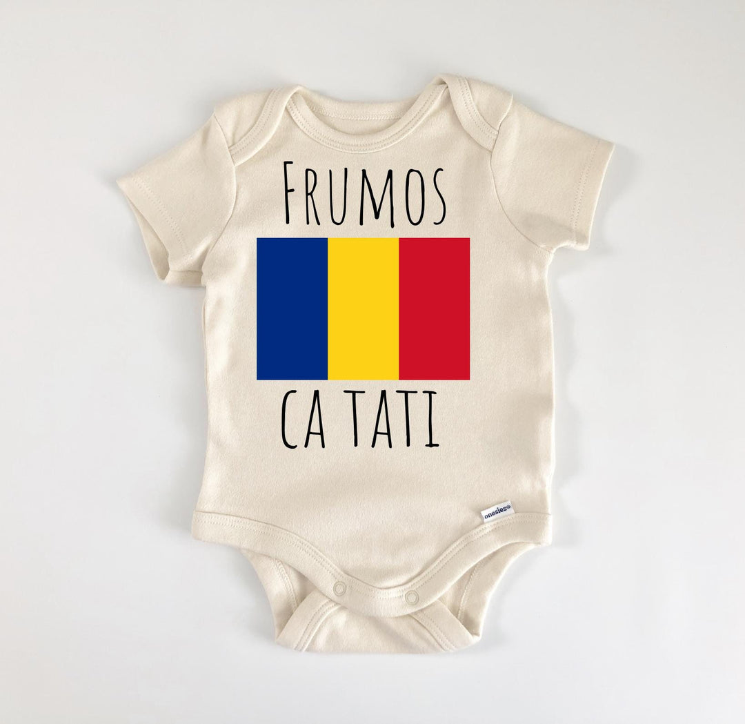 Rumania Rumano - Ropa para bebé niño niña Body infantil Divertido Lindo Recién nacido 