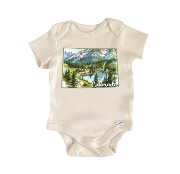 Colorado - Baby Boy Girl Clothes Infant Bodysuit Funny Cute Newborn