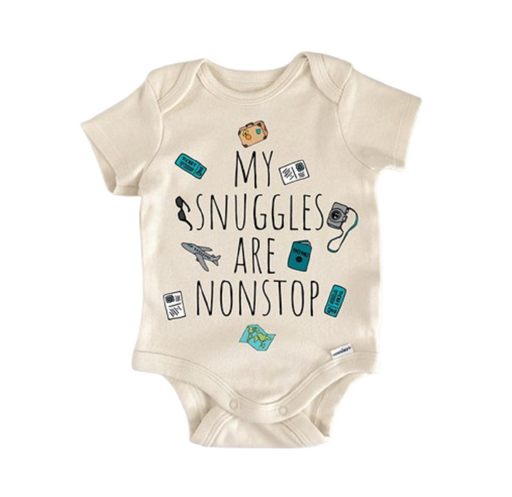 Travel Adventure Airplane - Baby Boy Girl Clothes Infant Bodysuit Funny Cute Newborn