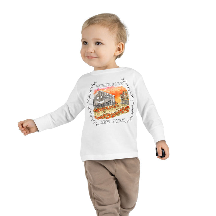 Krupski North Fork Toddler Long Sleeve Tee