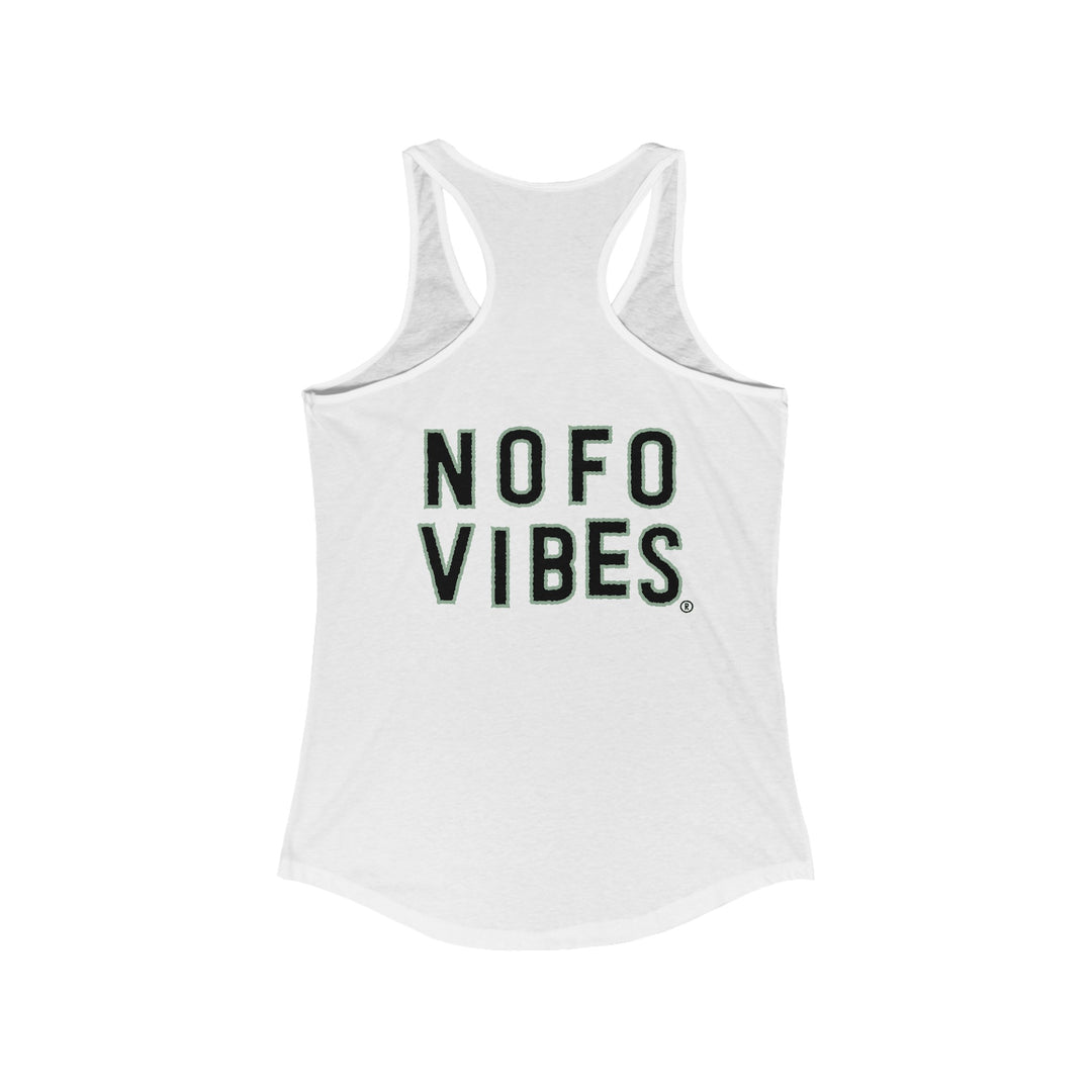 Cutchogue North Fork Hamlet NOFO VIBES® Women's Ideal Racerback Tank