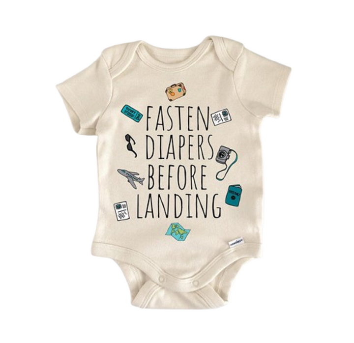 Travel Airplane Adventure - Baby Boy Girl Clothes Infant Bodysuit Funny Cute Newborn