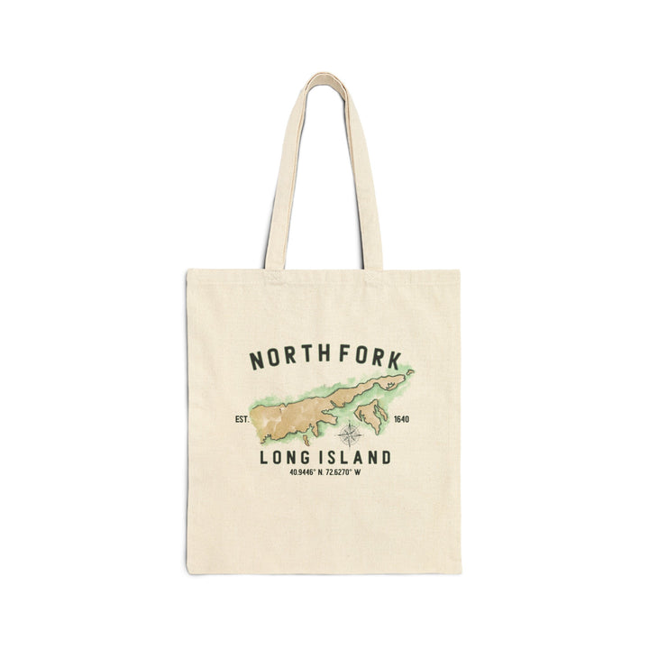 North Fork Est. 1640 Cotton Canvas Tote Bag