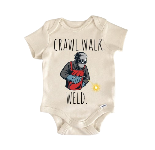 Welding Welder - Baby Boy Girl Clothes Infant Bodysuit Funny Cute Newborn