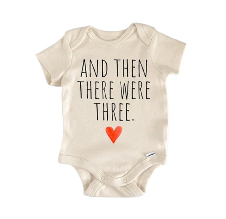 3rd Baby Pregnancy Announcement - Baby Boy Girl Clothes Infant Bodysuit Funny Cute