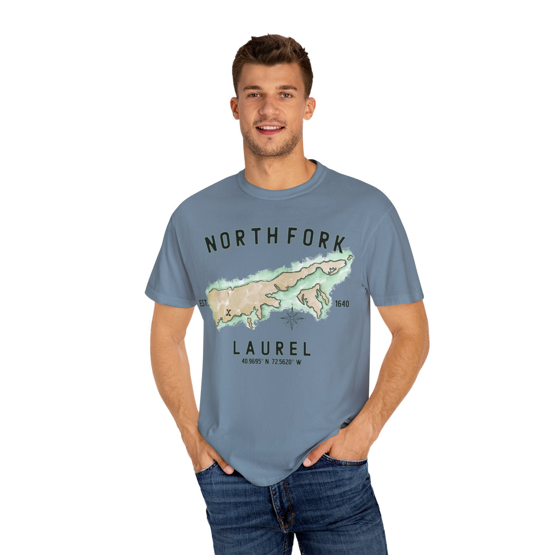 Laurel North Fork Hamlet NOFO VIBES® Comfort Colors® Garment-Dyed T-Shirt