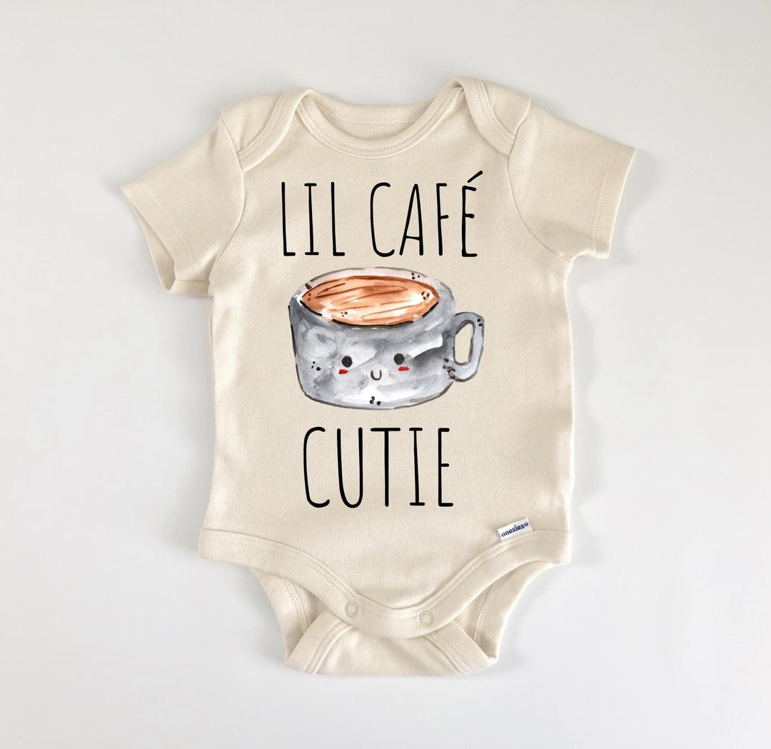 Coffee Latte Beans - Baby Boy Girl Clothes Infant Bodysuit Funny Cute Newborn