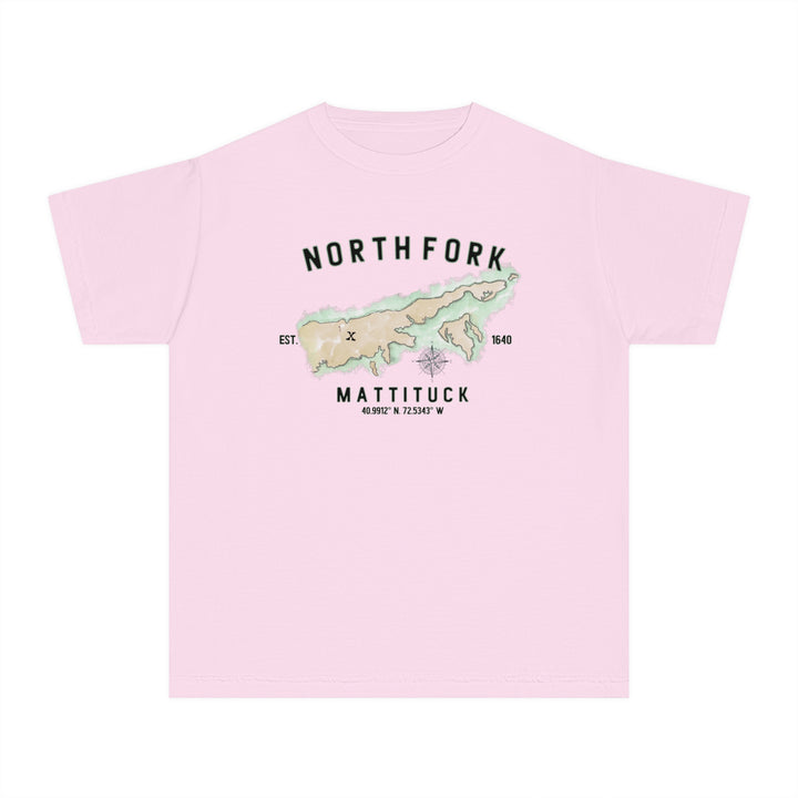 Mattituck North Fork Hamlet NOFO VIBES®  Youth Midweight Tee