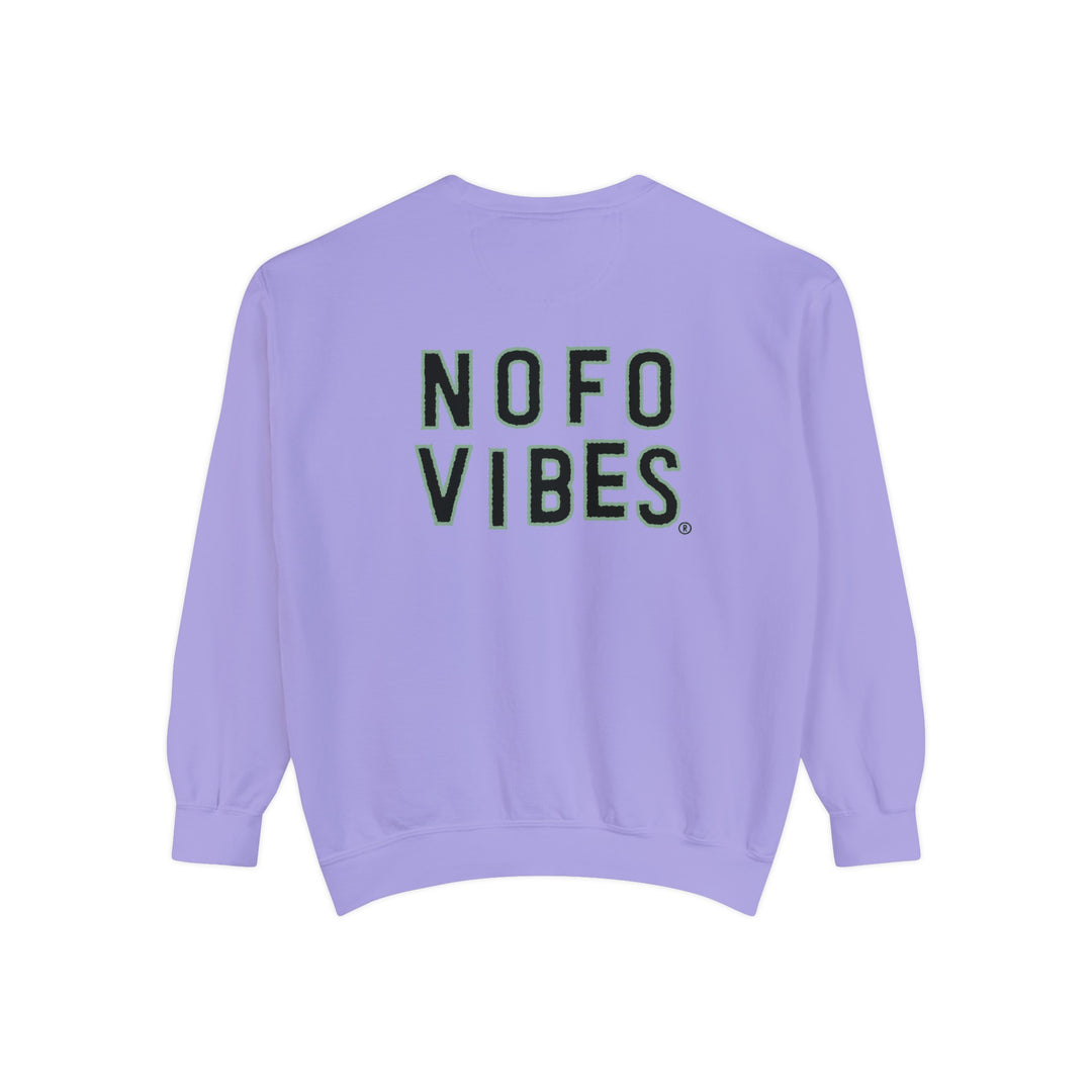 Long Island North Fork Hamlet NOFO Vibes® Unisex Garment-Dyed Sweatshirt