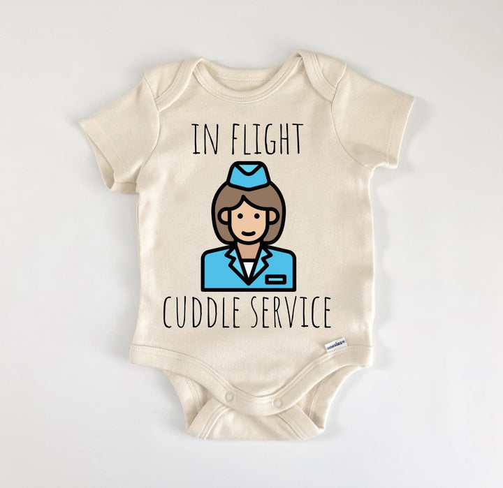 Stewardess Flight Crew - Baby Boy Girl Clothes Infant Bodysuit Funny Cute