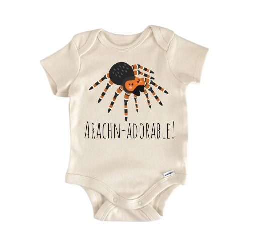 Araña tarántula - Ropa para bebé niño niña Body infantil Divertido Lindo Recién Nacido 