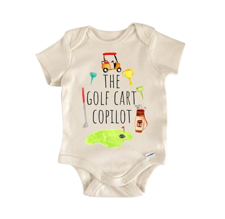 Golf Golfer Golfing - Baby Boy Girl Clothes Infant Bodysuit Funny  Cute Newborn