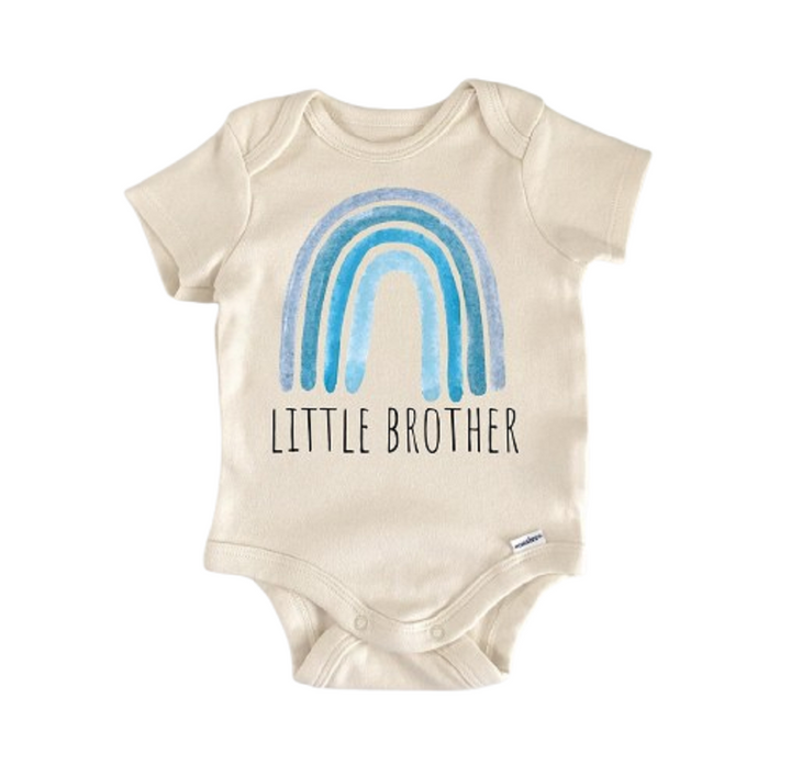 Little Brother Bro Sibling - Baby Boy Girl Clothes Infant Bodysuit Funny Cute