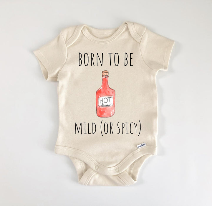 Hot Sauce Spicy - Baby Boy Girl Clothes Infant Bodysuit Funny Cute Newborn