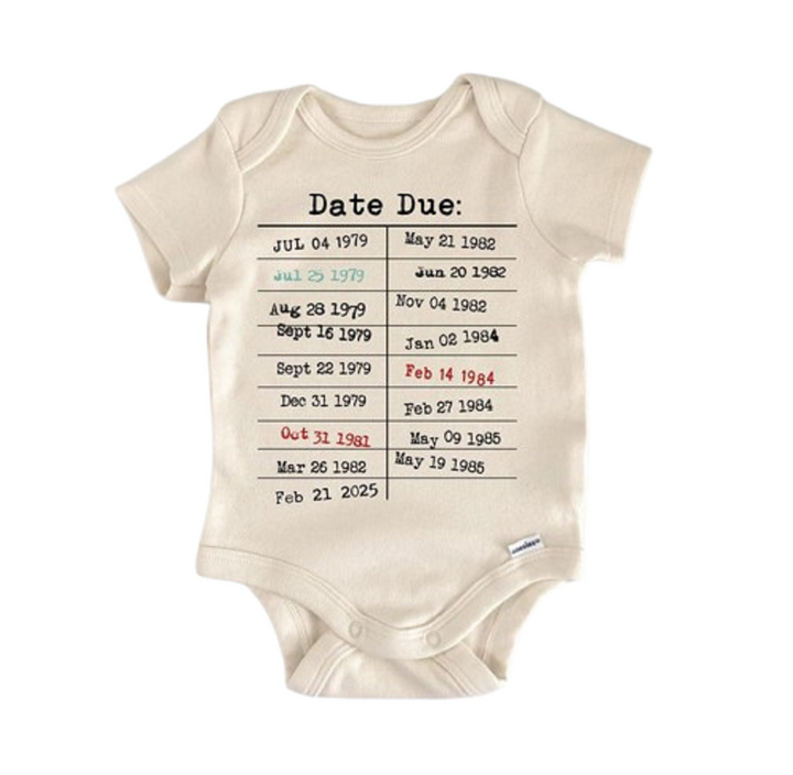 Librarian Library - Baby Boy Girl Clothes Infant Bodysuit Funny Cute Newborn