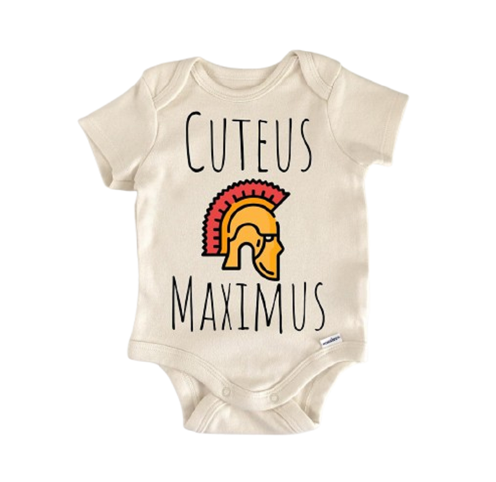 Latin Greek Greece Rome - Baby Boy Girl Clothes Infant Bodysuit Funny Cute Newborn