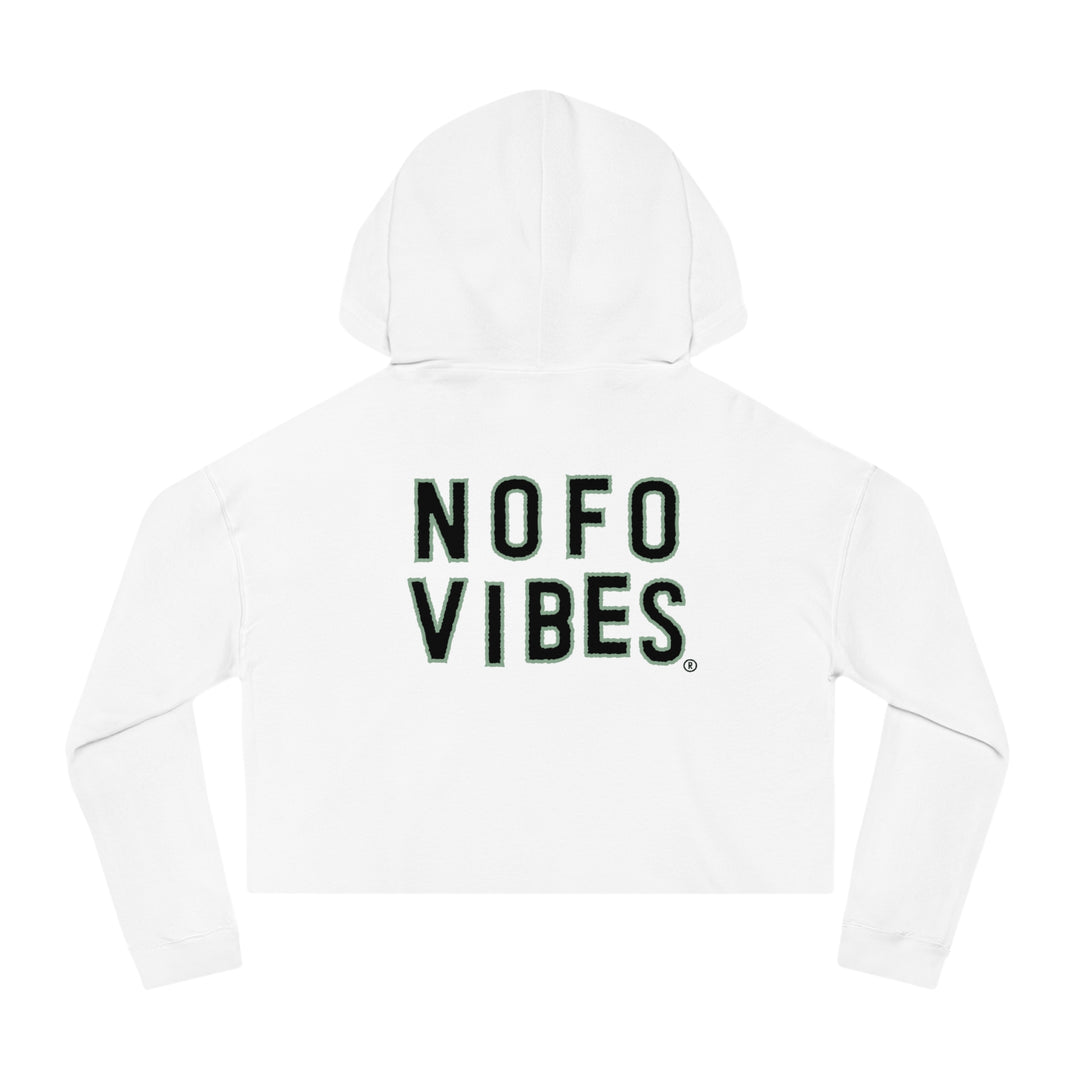 East Marion North Fork Hamlet NOFO VIBES® Women’s Cropped Hooded Sweatshirt