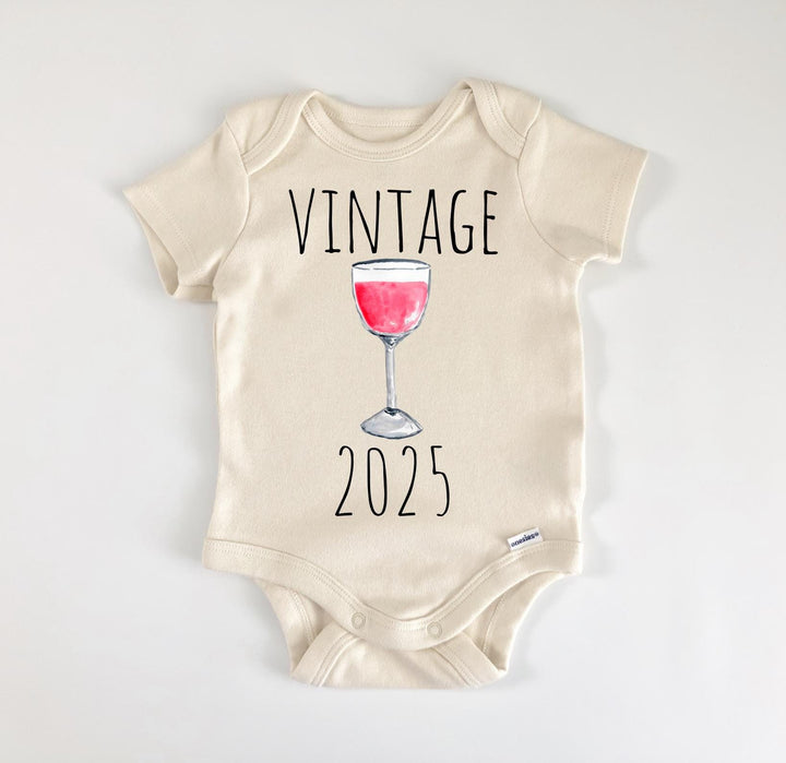 Wine Grape Vineyard - Baby Boy Girl Clothes Infant Bodysuit Funny Cute Newborn