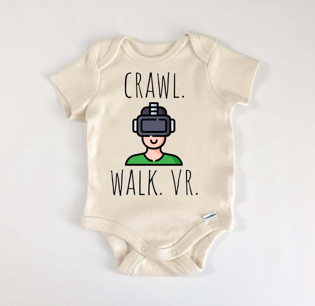 Virtual Reality Vr - Baby Boy Girl Clothes Infant Bodysuit Funny Cute