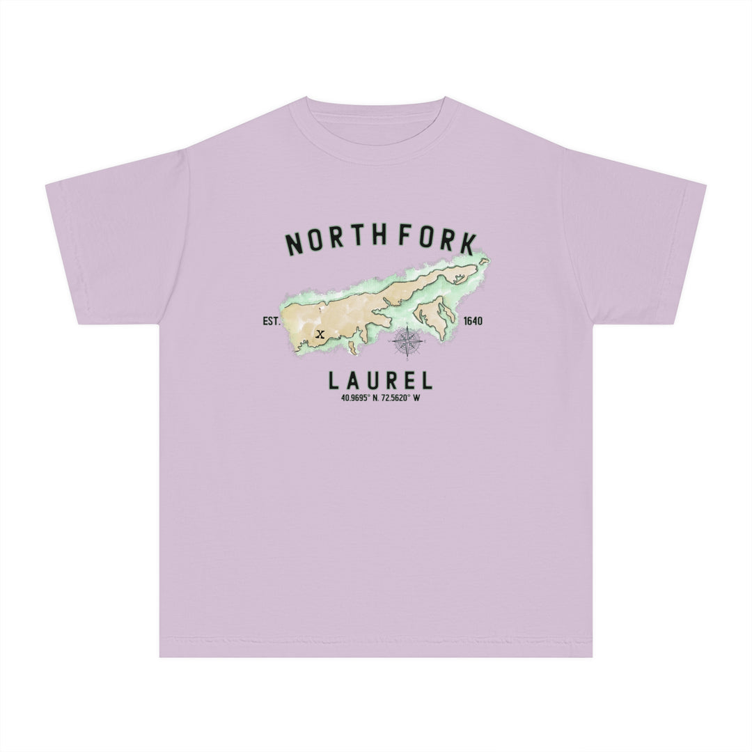 Laurel North Fork Halmet NOFO Vibes® Youth Midweight Tee