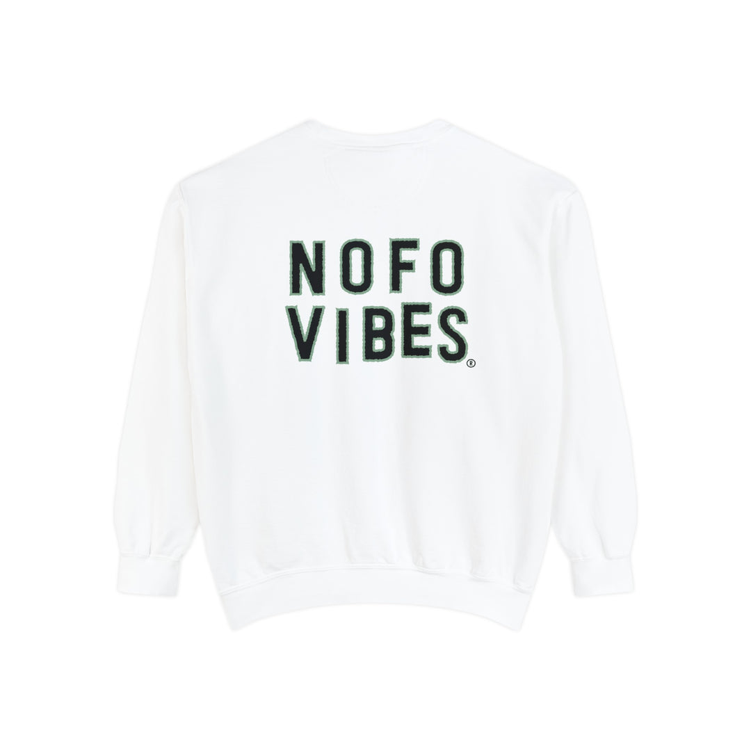 Long Island North Fork Hamlet NOFO Vibes® Unisex Garment-Dyed Sweatshirt