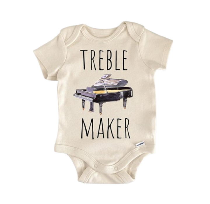 Piano Musician Teacher - Baby Boy Girl Clothes Infant Bodysuit Funny  Cute Newborn