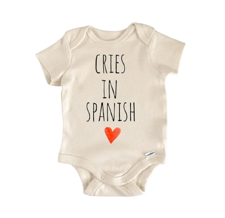 Spanish Mexican - Baby Boy Girl Clothes Infant Bodysuit Funny Cute Newborn