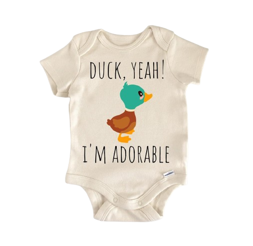 Duck Hunting Teal - Baby Boy Girl Clothes Infant Bodysuit Funny Cute Newborn