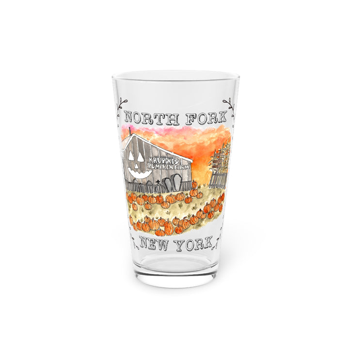 Krupski North Fork Pint Glass, 16oz