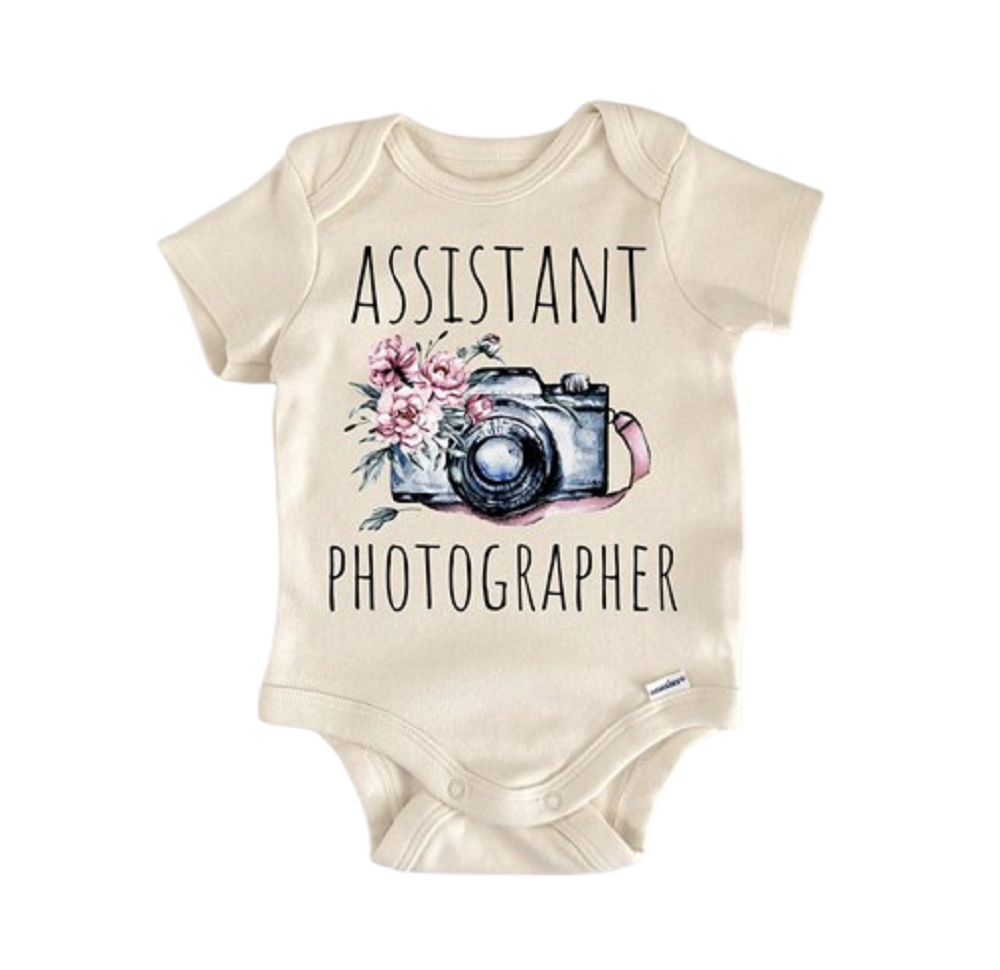 Photographer - Baby Boy Girl Clothes Infant Bodysuit Funny Cute Newborn