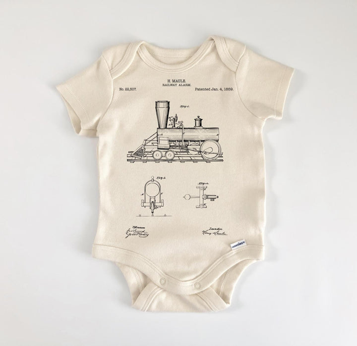 Train Railroad Conductor - Baby Boy Girl Clothes Infant Bodysuit Funny Cute Newborn