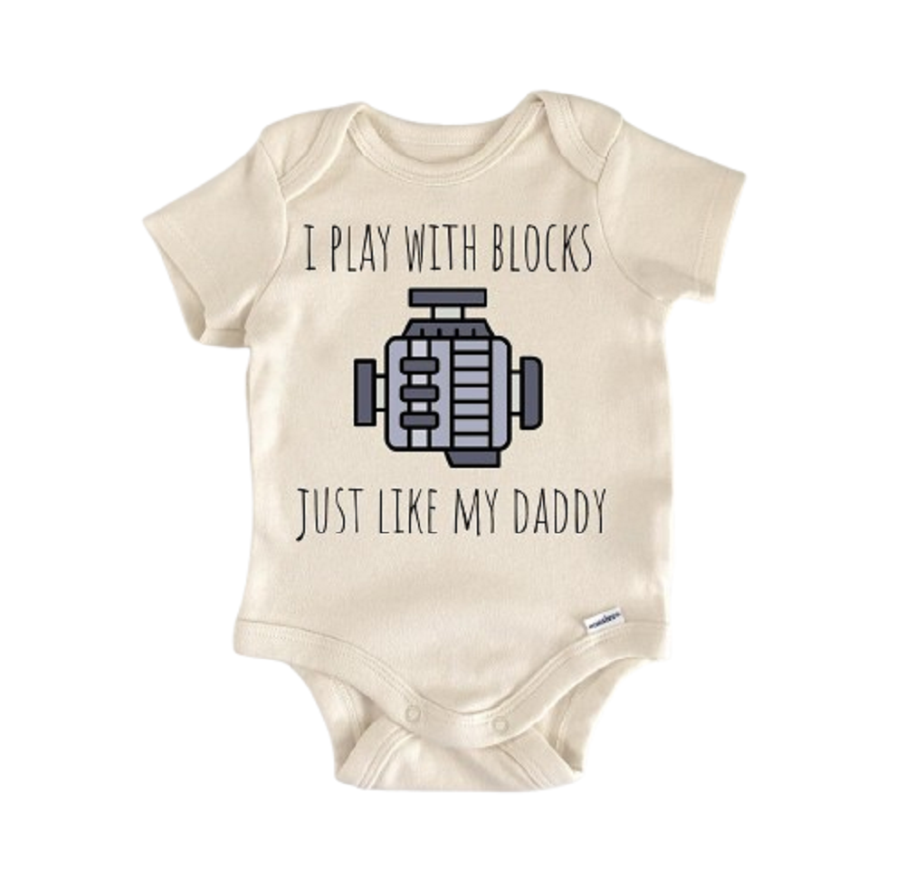 Mechanic - Baby Boy Girl Clothes Infant Bodysuit Funny Cute Newborn