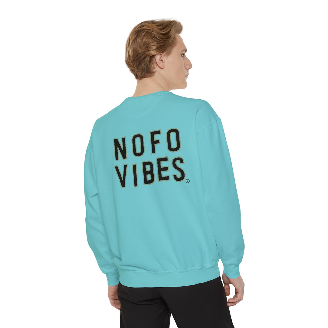 East Marion North Fork Hamlet NOFO Vibes® Unisex Garment-Dyed Sweatshirt