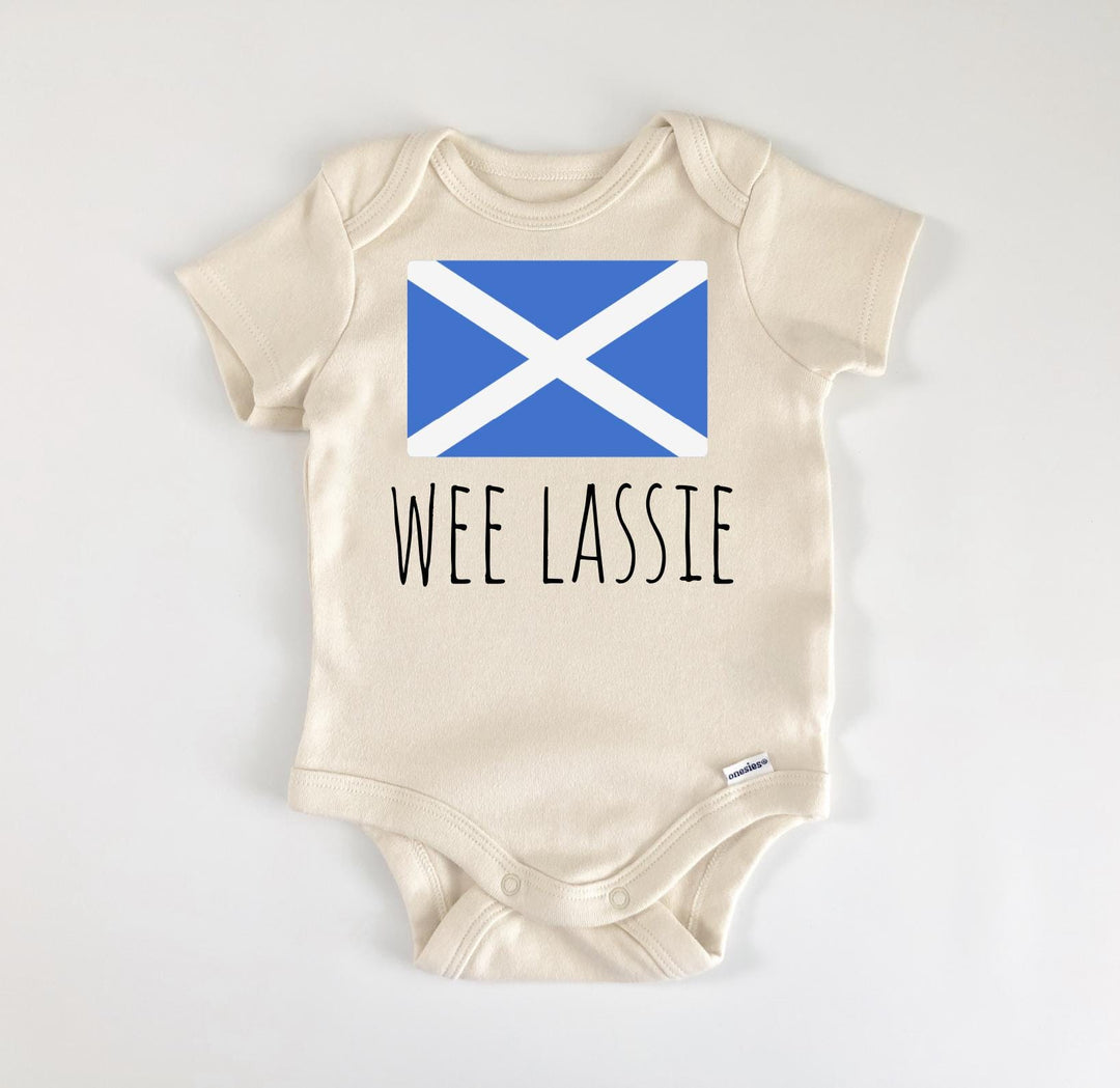 Escocia escocés - Ropa para bebé niño niña Body para bebé Divertido Lindo Recién Nacido 